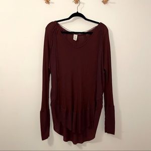 We The Free Super Soft Thermal Medium Maroon